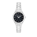 Gray Stainless Steel Bracelet Watch