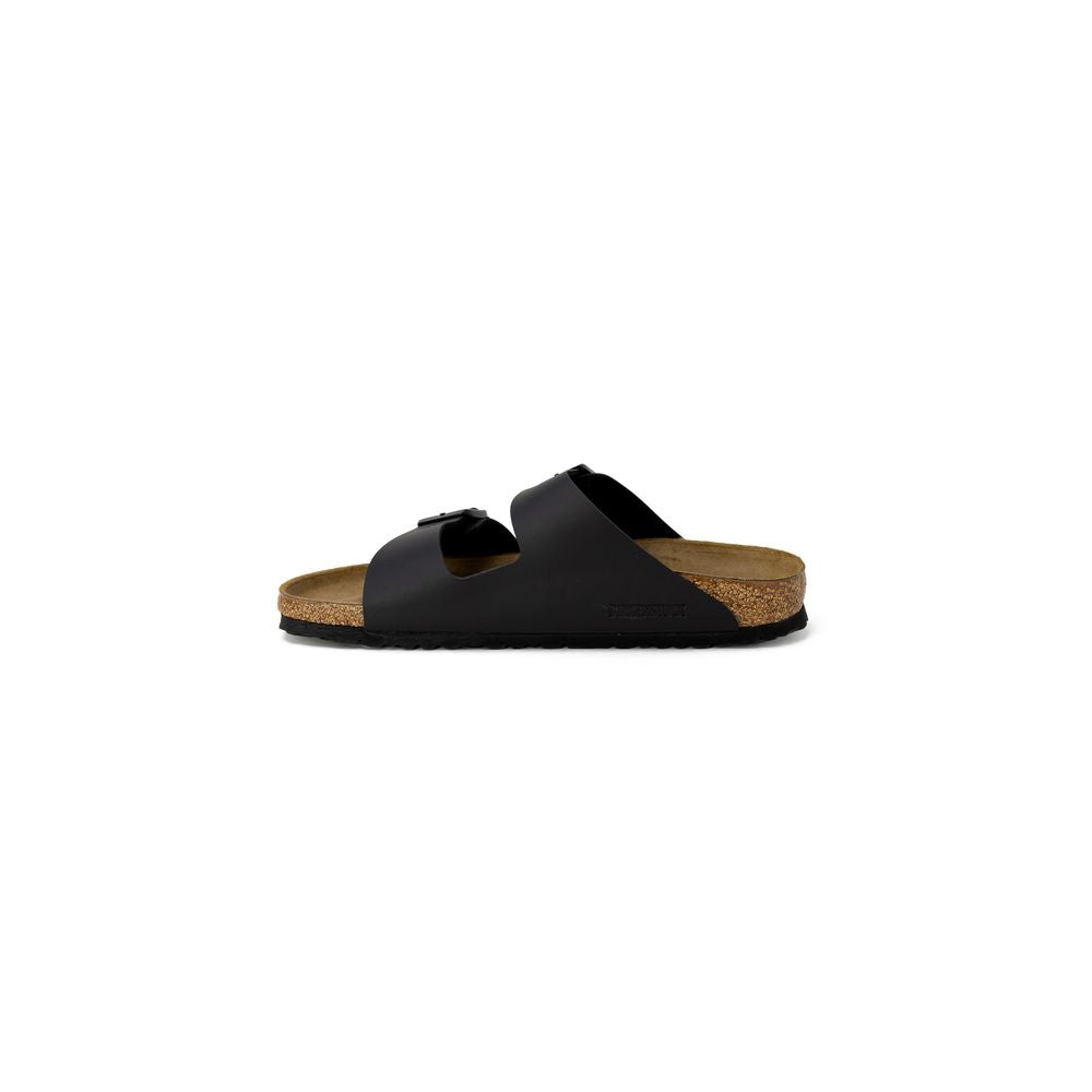 Black Synthetic Slippers