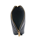 Black Leather Crossbody Bag