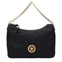 Black Fabric Handbag