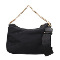 Black Fabric Handbag
