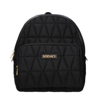 Black Fabric Backpack