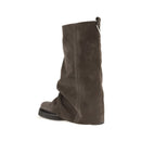 Brown Calf Leather Bos Taurus Boots