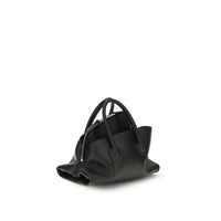 Black Calf Leather Bos Taurus Handbag