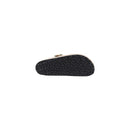 Beige Suede Leather Clogs