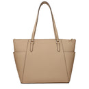 Beige Leather Shoulder Bag