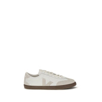 White Calf Leather Bos Taurus Sneakers
