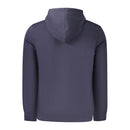 Blue Cotton Men's Hoodie