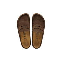 Brown Suede Leather Moccassin