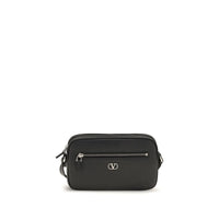 Black Calf Leather Bos Taurus Shoulder Bag