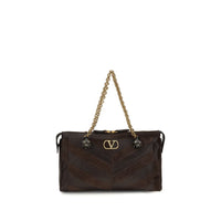 Brown Calf Leather Bos Taurus Shoulder Bag