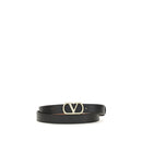 Black Calf Leather Bos Taurus Belt