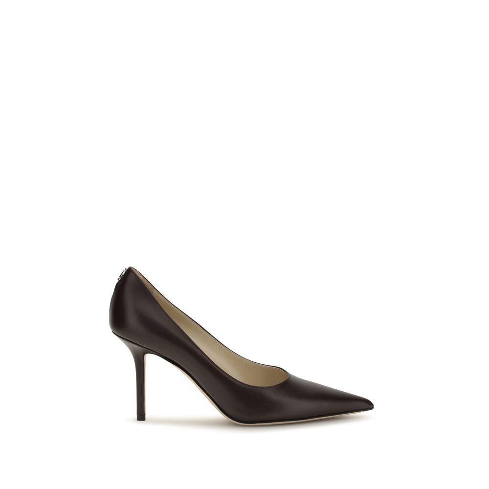 Brown Calf Leather Bos Taurus High Heel Pumps