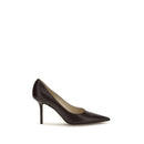 Brown Calf Leather Bos Taurus High Heel Pumps
