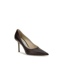 Brown Calf Leather Bos Taurus High Heel Pumps