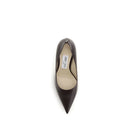 Brown Calf Leather Bos Taurus High Heel Pumps