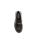 Brown Calf Leather Bos Taurus Slip-On Loafers