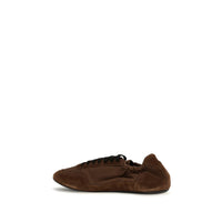 Brown Calf Leather Bos Taurus Athletic Sneakers