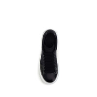 Blue Calf Leather Bos Taurus Chunky Sneakers
