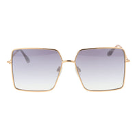 Gold Stainless Steel Sunglasses
