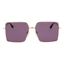Gold Stainless Steel Sunglasses
