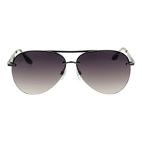 Gray Metal Sunglasses