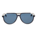Gray Acetate & Stainless Steel Sunglasses