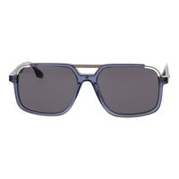 Blue Acetate & Stainless Steel Sunglasses