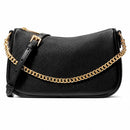 Black Leather Shoulder Bag