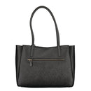 Black Polyurethane Women's Bag