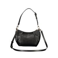 Black Polyurethane Women's Bag