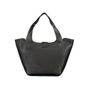 Black Polyurethane Women's Bag