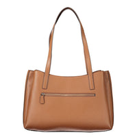 Brown Polyethylene Handbag