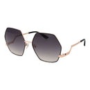 Black Metal Sunglasses