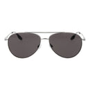 Silver Stainless Steel Sunglasses
