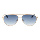 Gold Stainless Steel Sunglasses