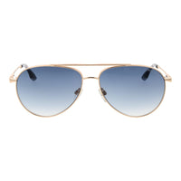 Gold Stainless Steel Sunglasses