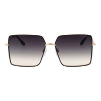Black Stainless Steel Sunglasses
