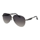 Gray Metal Sunglasses
