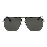 Silver Metal Sunglasses