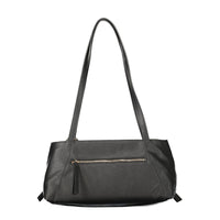 Black Polyurethane Women's Bag