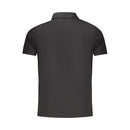Black Cotton Men's Polo