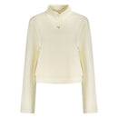 Bianco Polyester Donna Sweatshirt