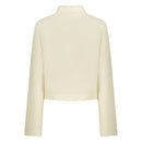 Bianco Polyester Donna Sweatshirt