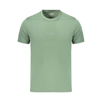 Green Cotton Men's T-Shirt