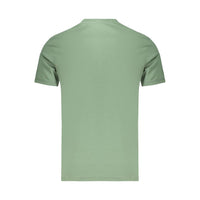 Green Cotton Men's T-Shirt