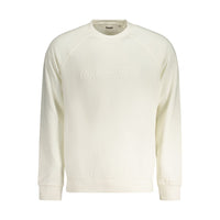White Cotton Men's Sweatshirt