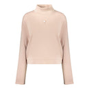 Pink Polyester Women's Sweatshirt