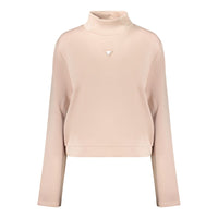 Pink Polyester Women's Sweatshirt