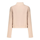 Pink Polyester Women's Sweatshirt